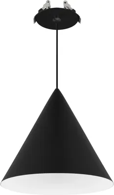 

Потолочный светильник, SP-MAKOTO-R180-10W Warm3000 BK 36 deg / 057204