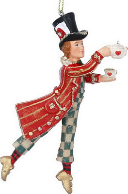 

Елочная игрушка, Alice in Christmas Land Безумный шляпник / 10034