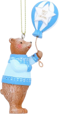 

Елочная игрушка, Baby's First Christmas Плюшевый мишка с воздушным шаром /17507_2