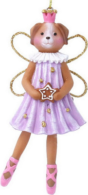 

Елочная игрушка, Animal Ballet Собака-балерина / 10338_1