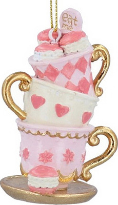 

Елочная игрушка, Fairy Tales Стопка чайных чашек / 16383_1