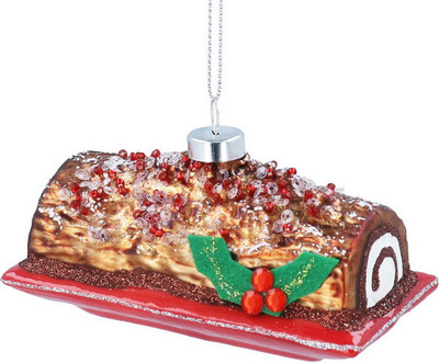 

Елочная игрушка, All Glass Шоколадный торт / 01001