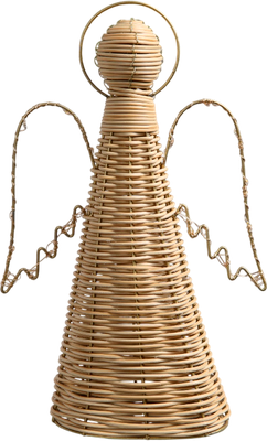 

Световая фигурка, Ангел плетеный / 10471491