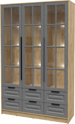 

Шкаф с витриной, Концепт КТ-ШВ3 с подсветкой Деко