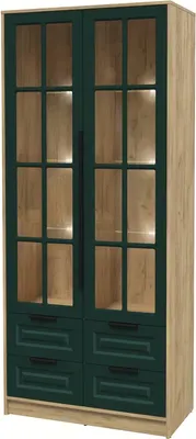 

Шкаф с витриной, Концепт КТ-ШВ2 с подсветкой Деко