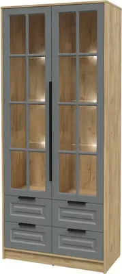 

Шкаф с витриной, Концепт КТ-ШВ2 с подсветкой Деко