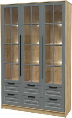 

Шкаф с витриной, Концепт КТ-ШВ3 с подсветкой Деко