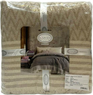 

Покрывало, Zigzag Евро 210x230 / Y1045 Bej