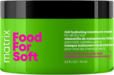 

Маска для волос, Food For Soft с маслом авокадо и гиалуроновой кисл. увлажняющая