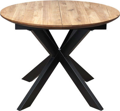 

Обеденный стол, Раунд раздвижной d110-150x75