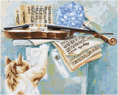 

Картина по номерам, Любопытство / PNB/R1 №82