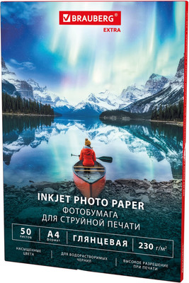 

Фотобумага, Extra А4 230г/м2 / 364482