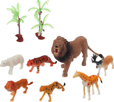 

Набор фигурок игровых, Дикие животные / ZY1452406-R