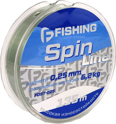 

Леска монофильная, Spin Line 135м 0.25мм / FDST-025