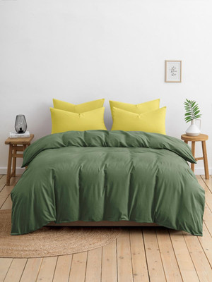 

Комплект постельного белья, Зелено-желтый Евро 50x70 / 839+823