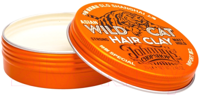 Глина для укладки волос Johnny's Chop Shop Wild Cat Hair Sculpting Clay для устойчивой фиксации (70г)