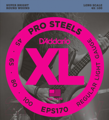 Струны для бас-гитары D'Addario EPS-170