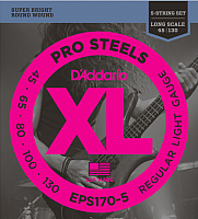 Струны для бас-гитары D'Addario EPS-170-5 - 
