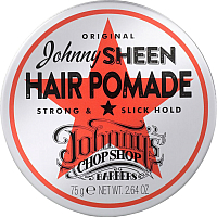 Воск для укладки волос Johnny's Chop Shop Sheen Hair Pomade сильная фиксация (75г) - 