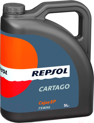 Трансмиссионное масло Repsol Cartago Cajas EP 75W90 / RP024L55 (5л)