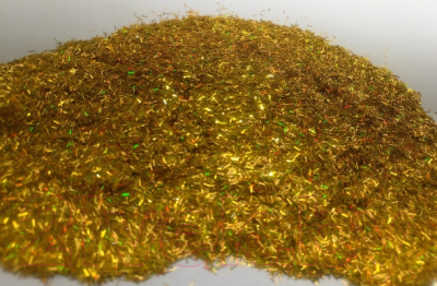 Блестки для жидких обоев Bioplast Люрекс SM50 (10г, золото)