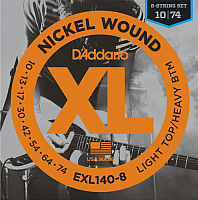 Струны для электрогитары D'Addario EXL-140-8 - 