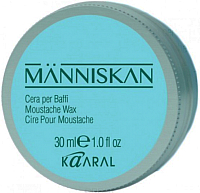 Воск для укладки бороды Kaaral Manniskan для усов (30мл) - 
