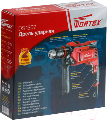 Дрель Wortex DS 1307 (DS130700025)