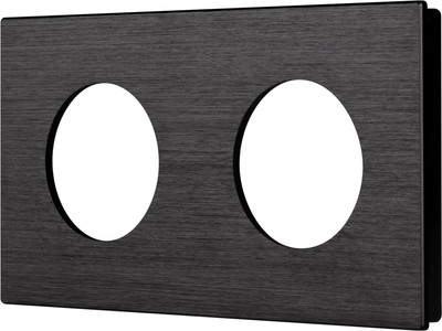 

Рамка для выключателей и розеток, FRM-PRESTO-ALR-2-BK / 043875