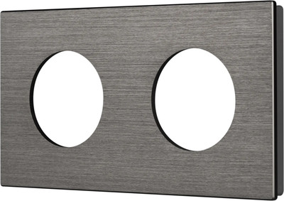 

Рамка для выключателей и розеток, FRM-PRESTO-ALR-2-GR / 043874