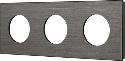 

Рамка для выключателей и розеток, FRM-PRESTO-ALR-3-GR / 043873