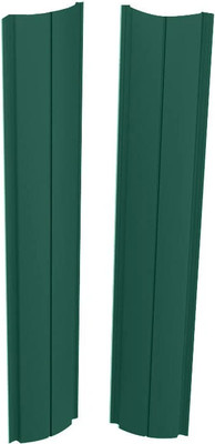 

Штакетник металлический, Европланка-Свитязь 130 прямой Пэ RAL6005