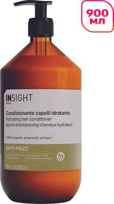 Кондиционер для волос Insight Anti-Frizz Hydrating Hair Conditioner (900мл, стекло) - 