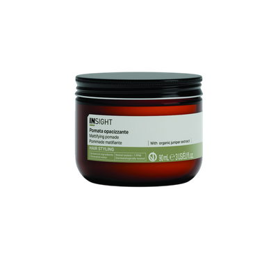 Паста для укладки волос Insight Mattifying Pomade IST112 (90мл, стекло) - 