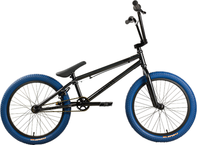 Велосипед STARK Madness BMX 4 2025 (серо-фиолетовый/черный/темно-синий, разобранный, в коробке) - 