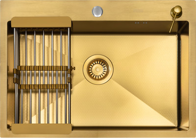 

Мойка кухонная, ECO AR 70x50+ CL AR+DS AR Decor