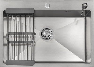 

Мойка кухонная, ECO AR 70x50+ CL AR+DS AR Decor