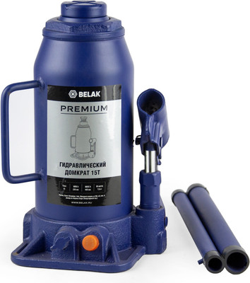 

Бутылочный домкрат, Premium 15т / BAK.30018