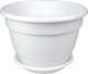 Вазон 5 Plast Антик D25 (4.9л, белый) - 