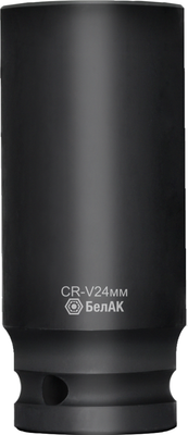 

Головка слесарная, Ударная глубокая 24 мм, 1/2" БАК07164