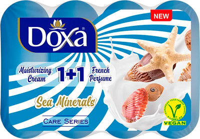 

Набор мыла, Moisturizing Cream 1+1 French Perfume Sea Minerals