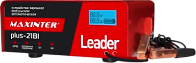 

Зарядное устройство для аккумулятора, Plus-21Bi Leader 12/24V 1-21A AGM / WET / GEL / EFB / PLUS-21 BI