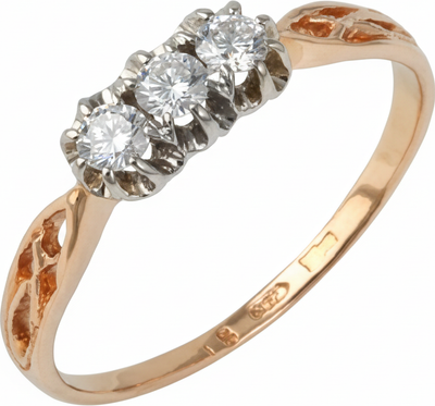 

Кольцо из комбинированного золота, C05100226773