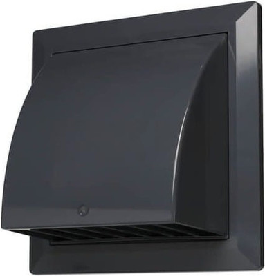 

Решетка вентиляционная, KF-1717-F100BL с фланцем и обратным клапаном