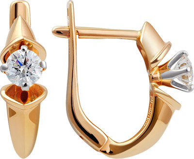 

Серьги из комбинированного золота, C81900226773