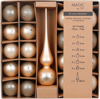 

Набор шаров новогодних, One - Two - Tree! / 40867P416