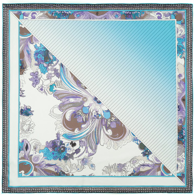 Платок шейный Fabretti 90x90 / VFS0009-9 - 
