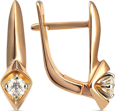 

Серьги из комбинированного золота, CJ16600226773