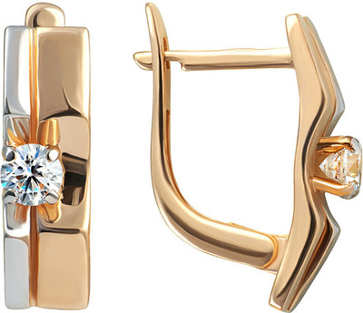 

Серьги из комбинированного золота, CL65400226773