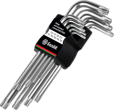 

Набор ключей, Torx БАК07055